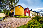 Porvoo (Borg), le case di legno di mille colori della magnifica citt vecchia.